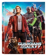 [Blu-ray] Guardians of the Galaxy Vol. 2 (2Disc: 2D+3D) Lenticular Fullslip Steelbook LE