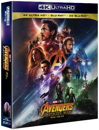 [Blu-ray] Avengers: Infinity War 4K UHD(3Disc:4K UHD+3D+2D) Steelbook Lmited Edition