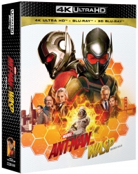 [Blu-ray] Ant-Man and the Wasp 4K UHD(4Disc: 4K UHD + 2D + 3D) Fullslip Steelbook Limited Edition