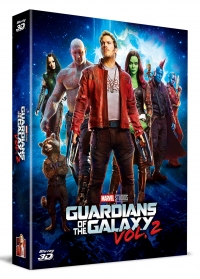 [Blu-ray] Guardians of the Galaxy Vol. 2 Fullslip A2(2Disc: 3D+2D) Steelbook LE(Weetcollcection Exclusive No.2)