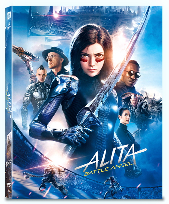 [Blu-ray] Alita: Battle Angel B Type Lenticular(3disc: 4K UHD + 3D + 2D) (O-ring) Steelbook LE(Weetcollcection Collection No.13)