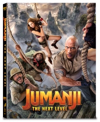 [Blu-ray] Jumanji: The Next Level B Type Lenticular(2disc: 4K UHD+2D)(O-ring) Steelbook LE(Weetcollcection Collection No.18)