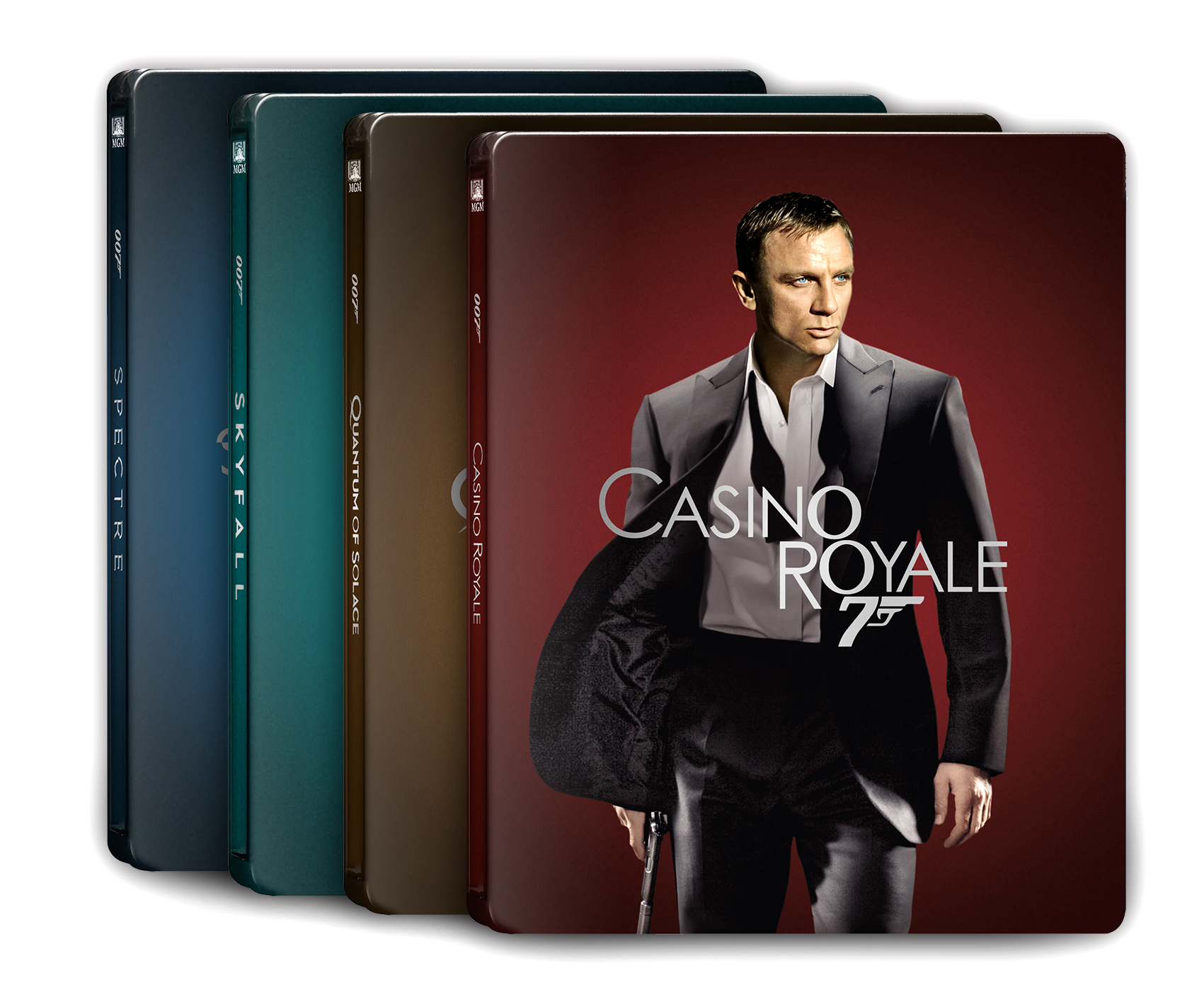 [Blu-ray] The Daniel Craig 007 4K UHD Steelbook LE (4 set)