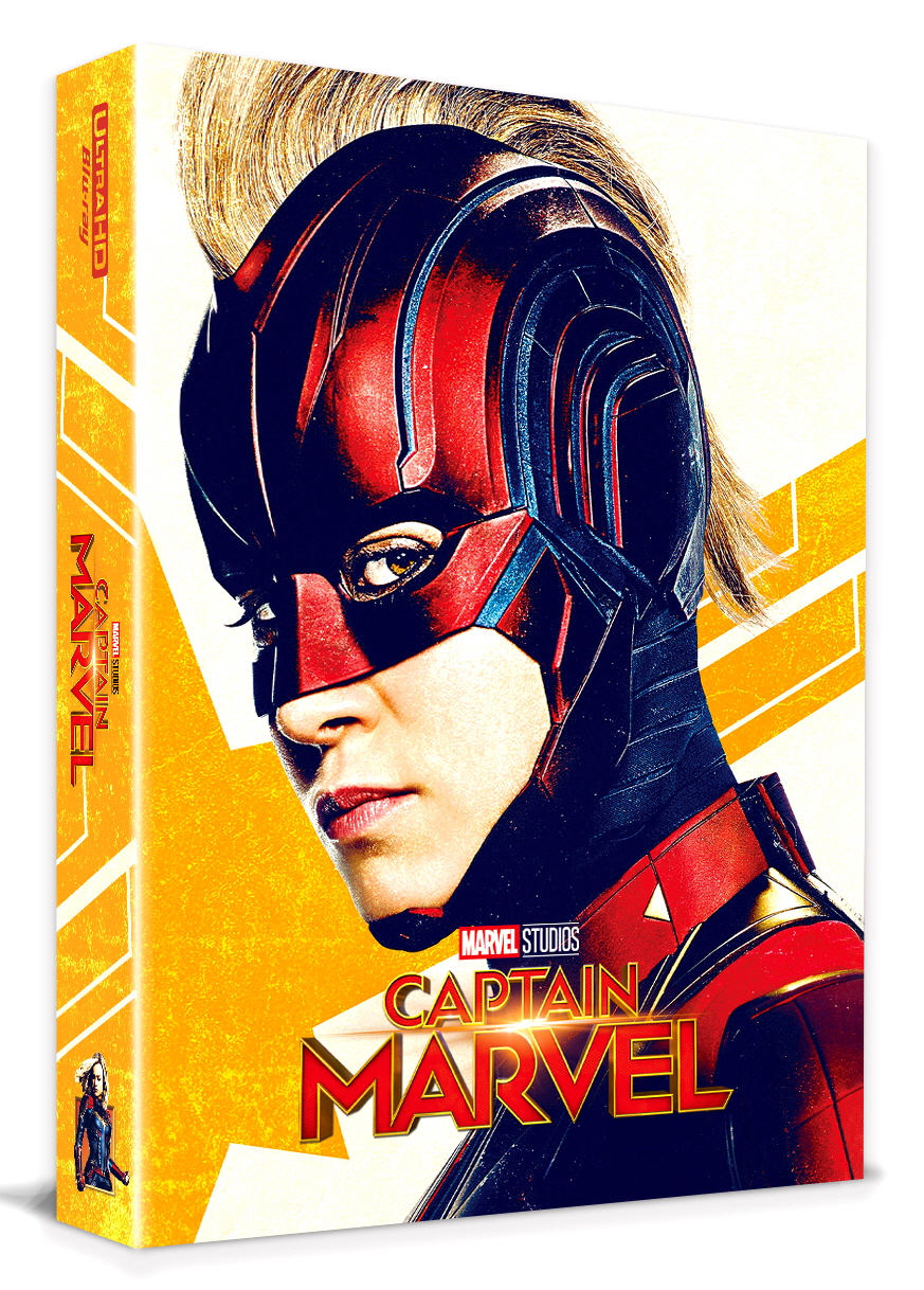 [Blu-ray] Captain Marvel Fullslip A1(2Disc: 4K UHD+2D) Steelbook LE(Weetcollcection Exclusive No.5)