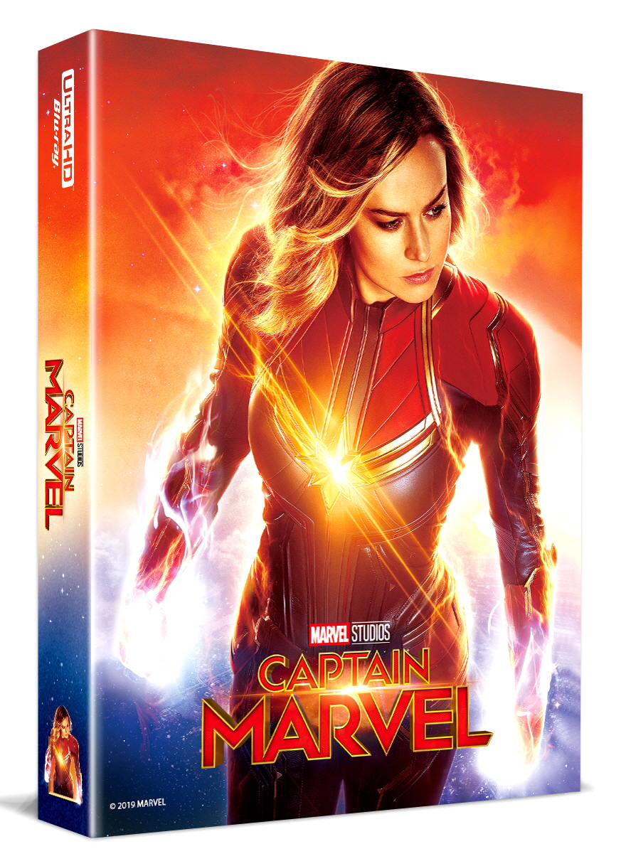 [Blu-ray] Captain Marvel Lenticular Fullslip B(2Disc: 4K UHD+2D) Steelbook LE(Weetcollcection Exclusive No.5)