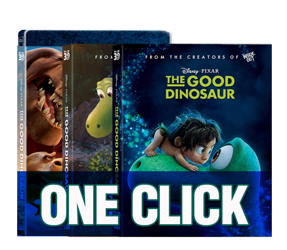 [Blu-ray] The Good Dinosaur One Click (3D+2D) Steelbook LE(s1)