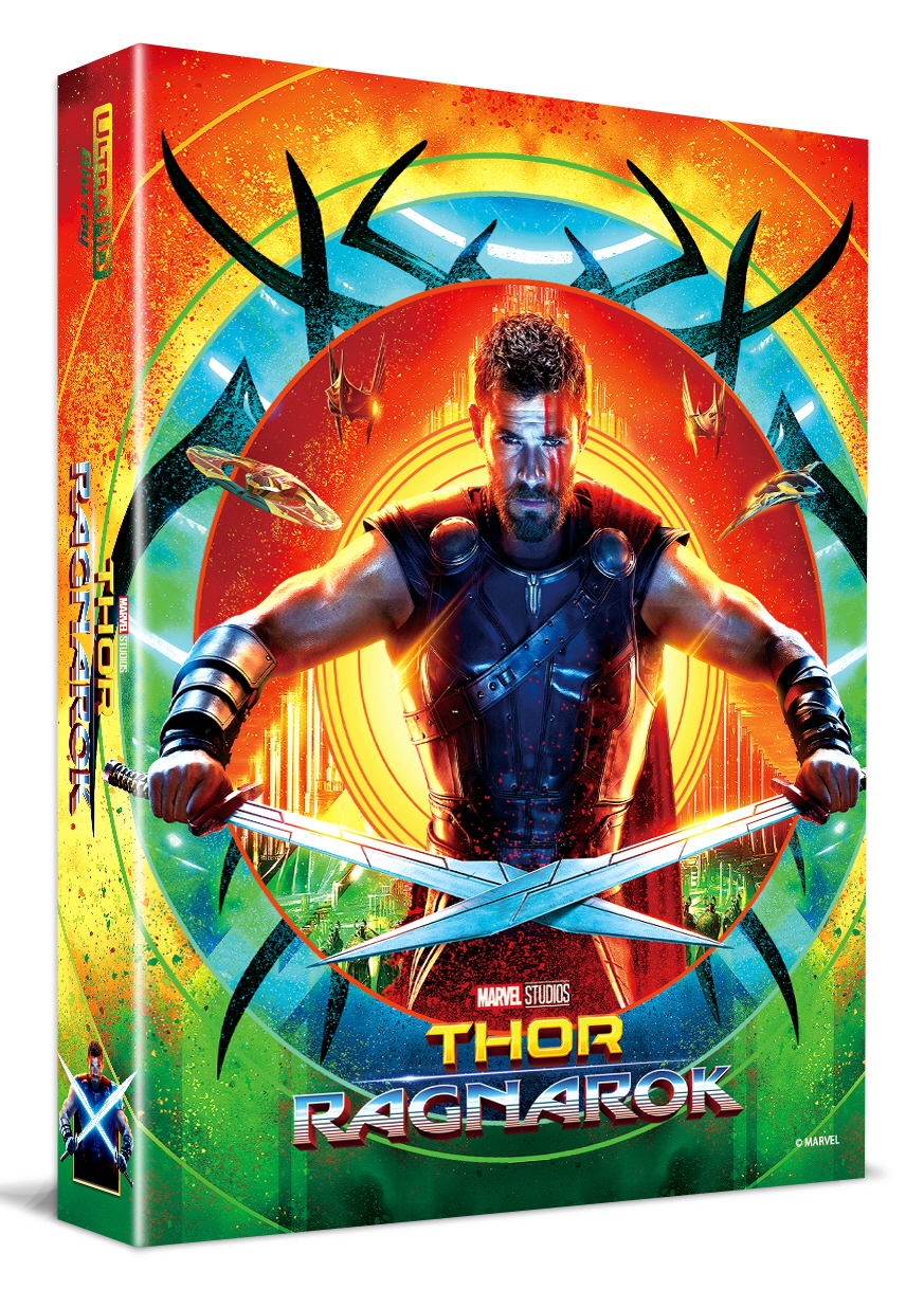 [Blu-ray] Thor: Ragnarok B2 Lenticular Fullslip(2Disc: 4K UHD+2D) Steelbook LE(Weetcollcection Exclusive No.12)