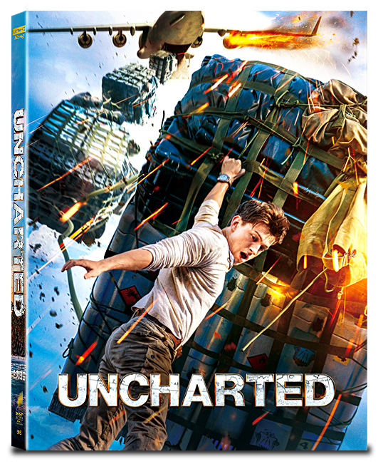 [Blu-ray] Uncharted Lenticular O-ring Case 4K(2Disc: 4K UHD + BD) Steelbook LE