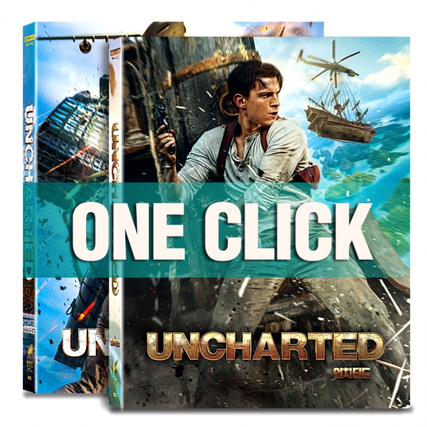  Uncharted [4K UHD] [Blu-ray] : Tom Holland, Mark