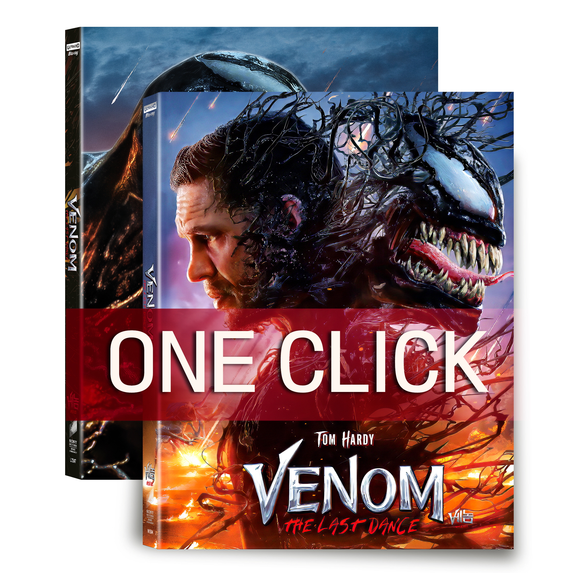 [Blu-ray] Venom: The Last Dance One Click 4K(2Disc: 4K UHD + BD) Steelbook LE