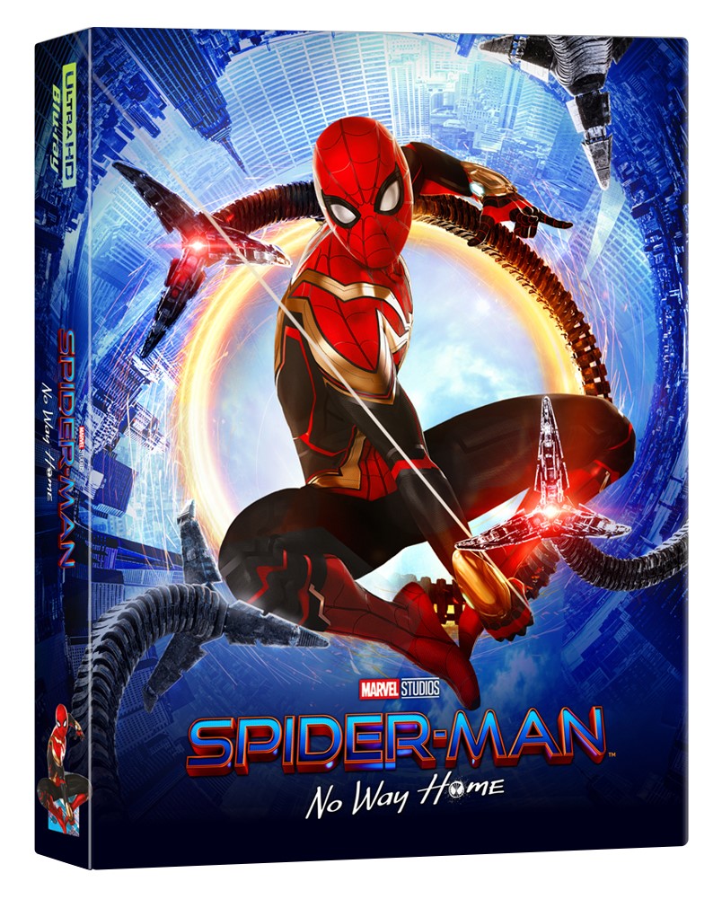 [Blu-ray] Spider-Man : No Way Home A1 Fullslip 4K(2Disc: 4K UHD + BD) Steelbook LE(Exclusive 20)