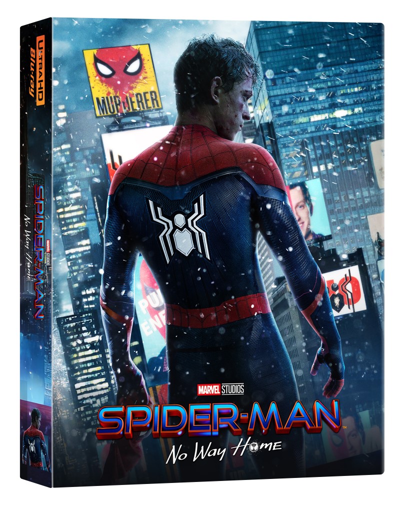 [Blu-ray] Spider-Man : No Way Home A2 Fullslip 4K(2Disc: 4K UHD + BD) Steelbook LE(Exclusive 20)