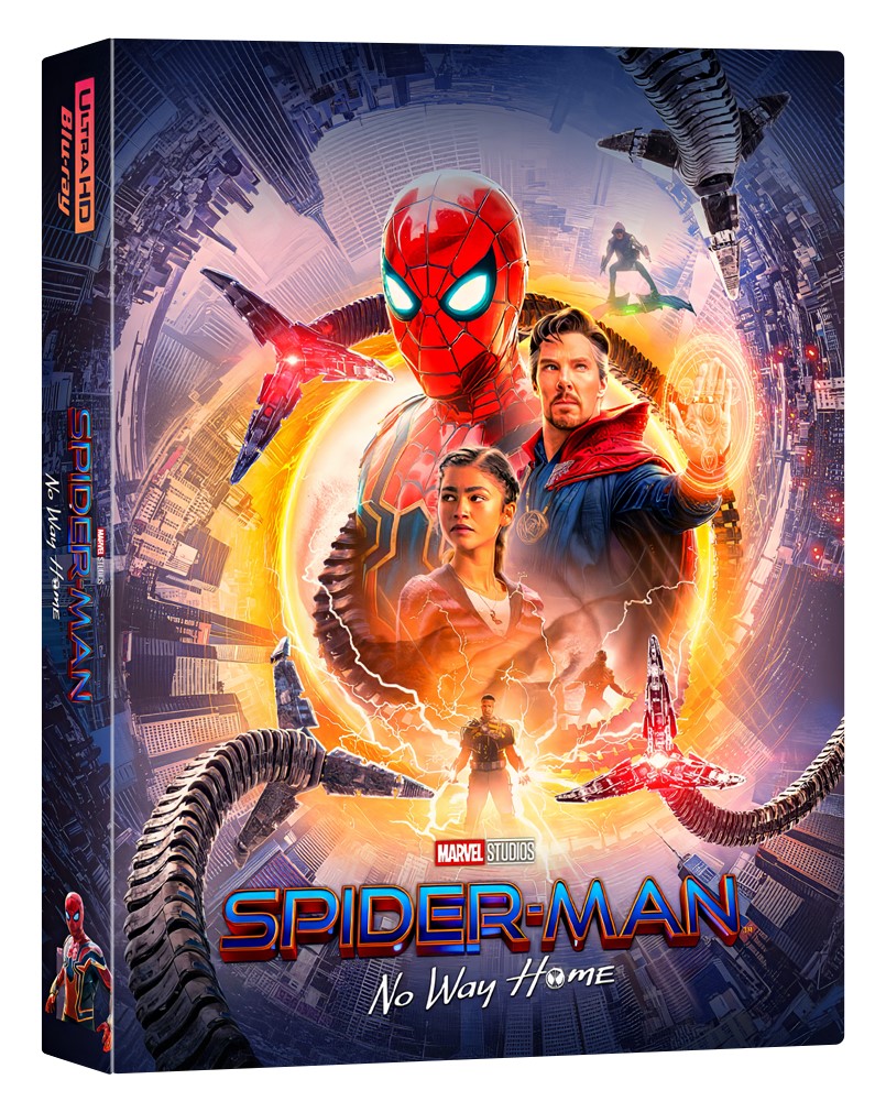 [Blu-ray] Spider-Man : No Way Home B1 Lenticular Fullslip 4K(2Disc: 4K UHD + BD) Steelbook LE(Exclusive 20)