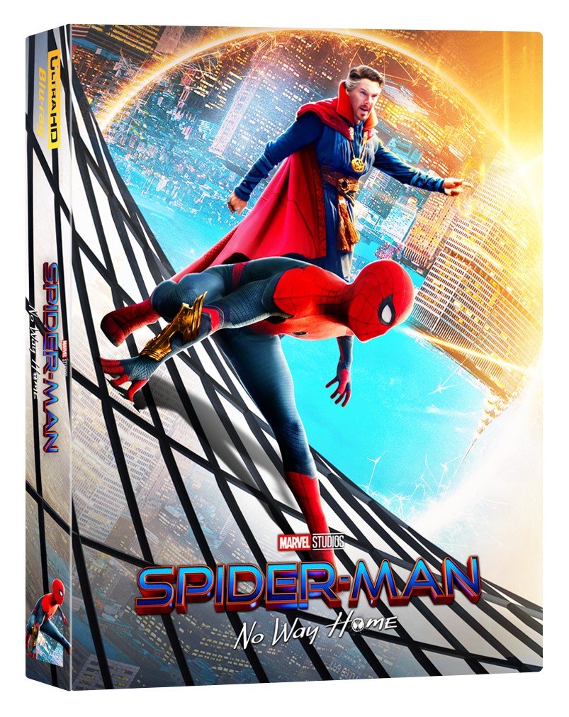 [Blu-ray] Spider-Man : No Way Home B2 Lenticular Fullslip 4K(2Disc: 4K UHD + BD) Steelbook LE(Exclusive 20)