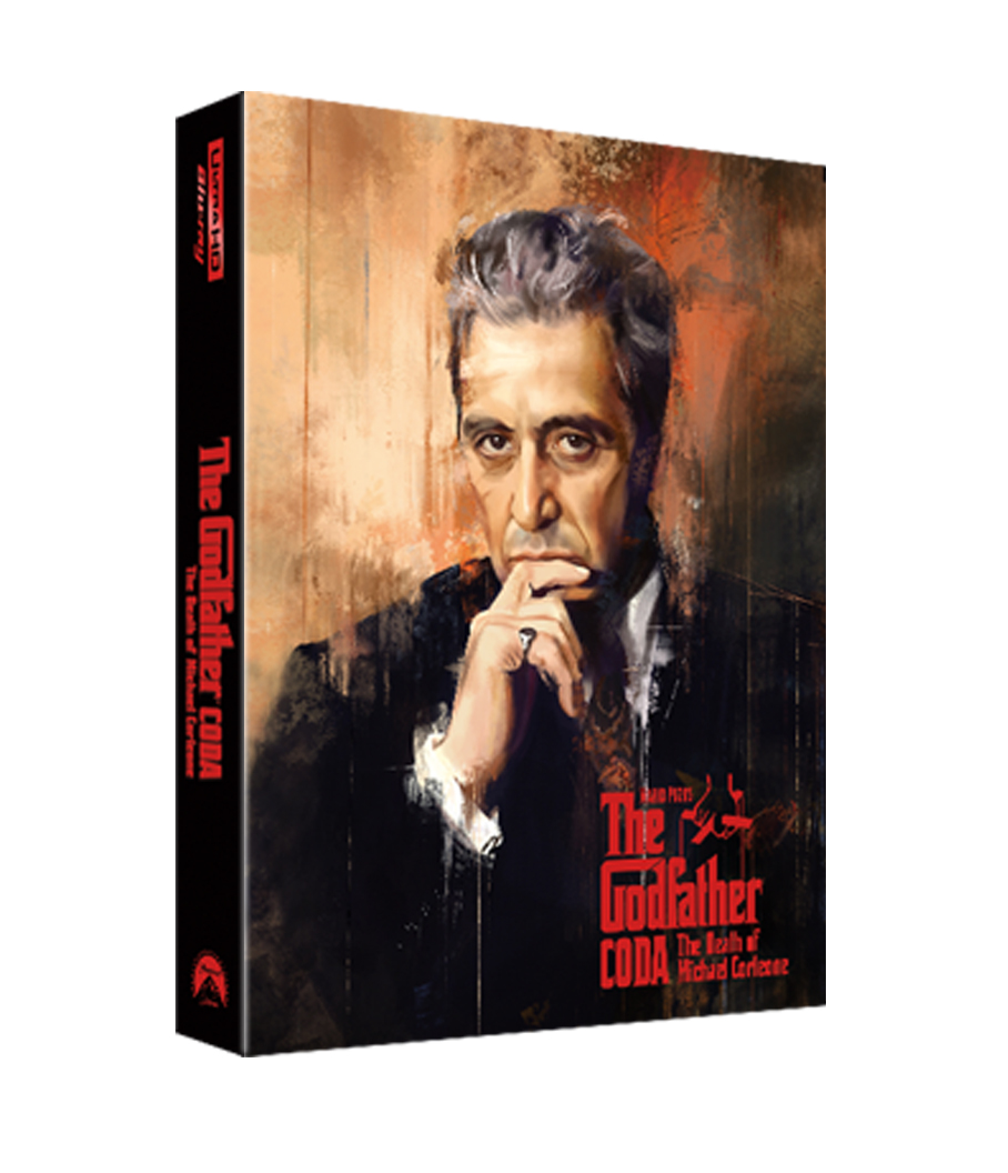 [Blu-ray] Mario Puzo's THE GODFATHER, Coda: The Death of Michael Corleone + The Godfather Part 3 A Fullslip 4K(4disc: 4K UHD + BD) Steelbook LE