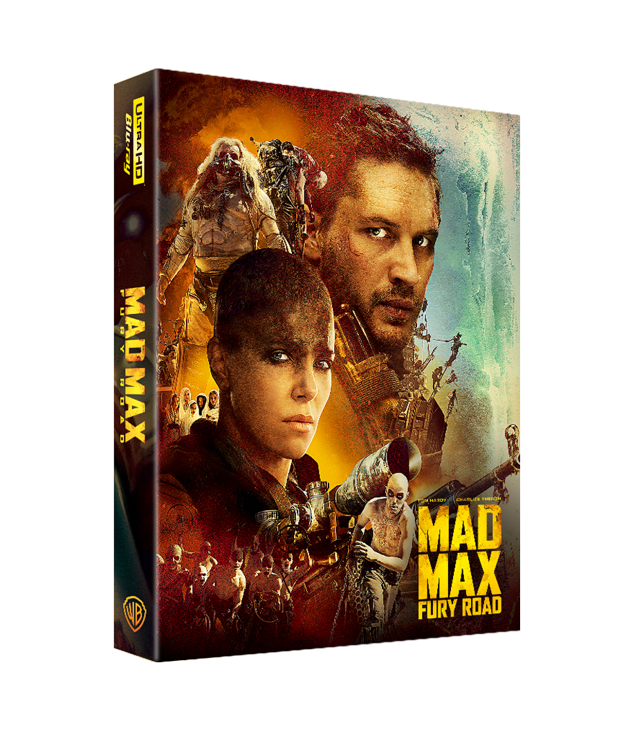 [Blu-ray] Mad Max: Fury Road B Lenticular Fullslip 4K(3disc: 4K UHD+BD+Black&ChromeBD) Steelbook LE